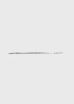 Chain belt silver