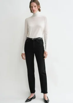 Classic cut denim black