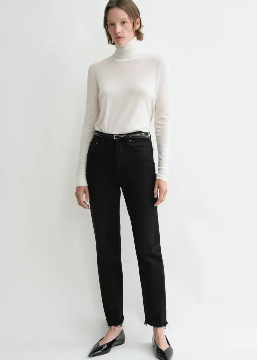Classic cut denim black