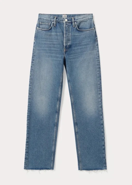 Classic cut denim vintage wash