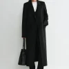 Classic doublé coat black