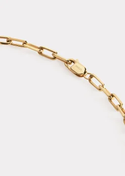 Crew-neck chain 18kt gold