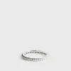 Eternity diamond midi ring 18kt white gold