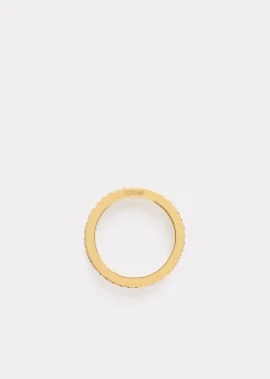 Eternity diamond midi ring 18kt gold