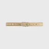Eyelet belt caramel