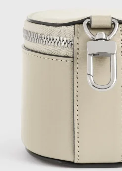 Leather jewelry box fawn