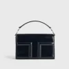 Mini T-Flap Naplack bag navy