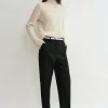 Petite chunky rib knit snow