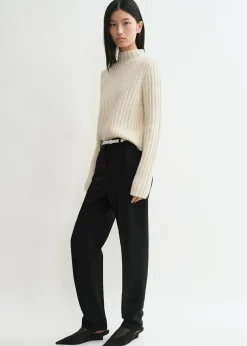 Petite chunky rib knit snow