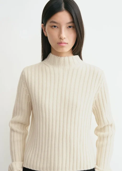 Petite chunky rib knit snow