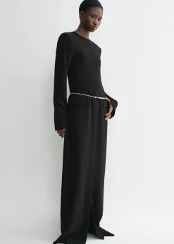 Pocket dress black