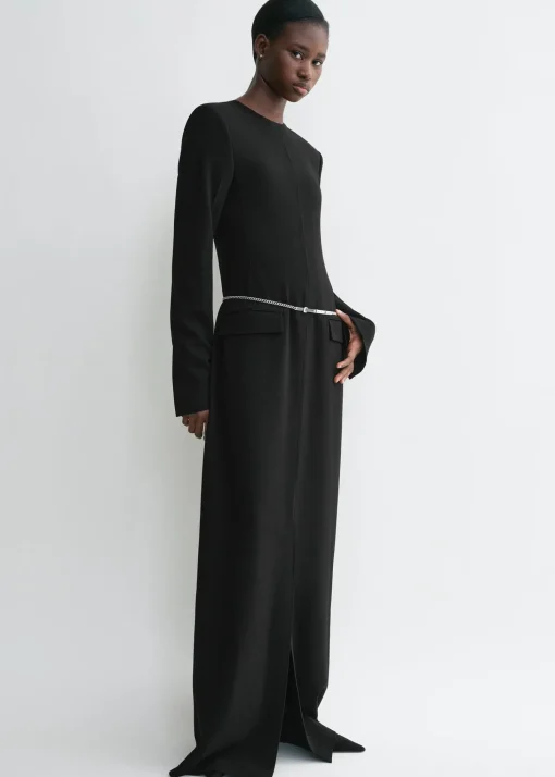 Pocket dress black
