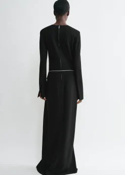 Pocket dress black