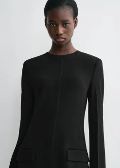 Pocket dress black