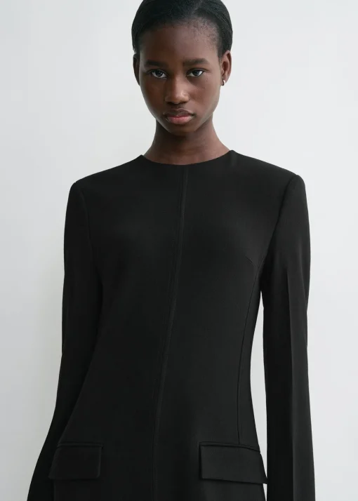 Pocket dress black
