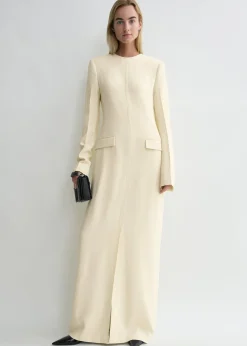 Pocket dress butter