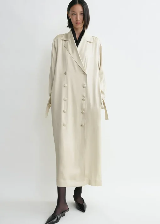Satin tuxedo scarf black