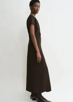 Slouch waist dress bark