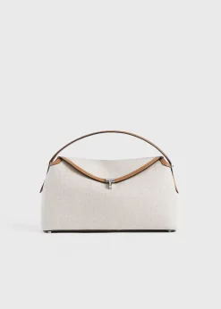 T-Lock canvas top handle ecru/tan