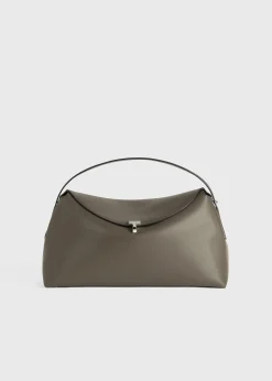 T-Lock leather top handle ash
