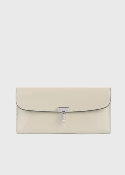 T-Lock leather wallet fawn
