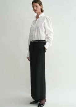Tuxedo shirt white