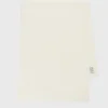Wide classic wool scarf ivory
